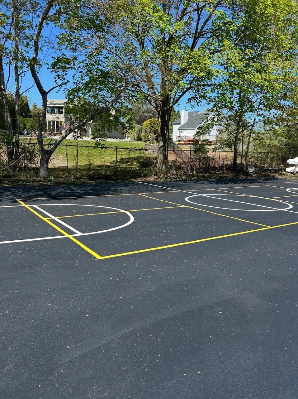 Basketball sport court