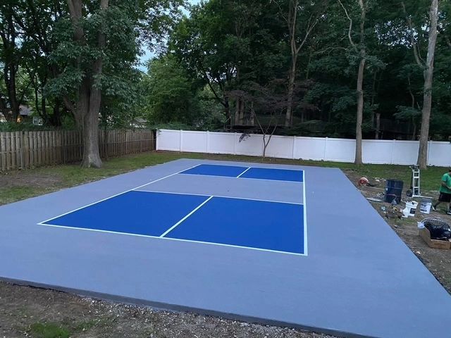 Pickleball court